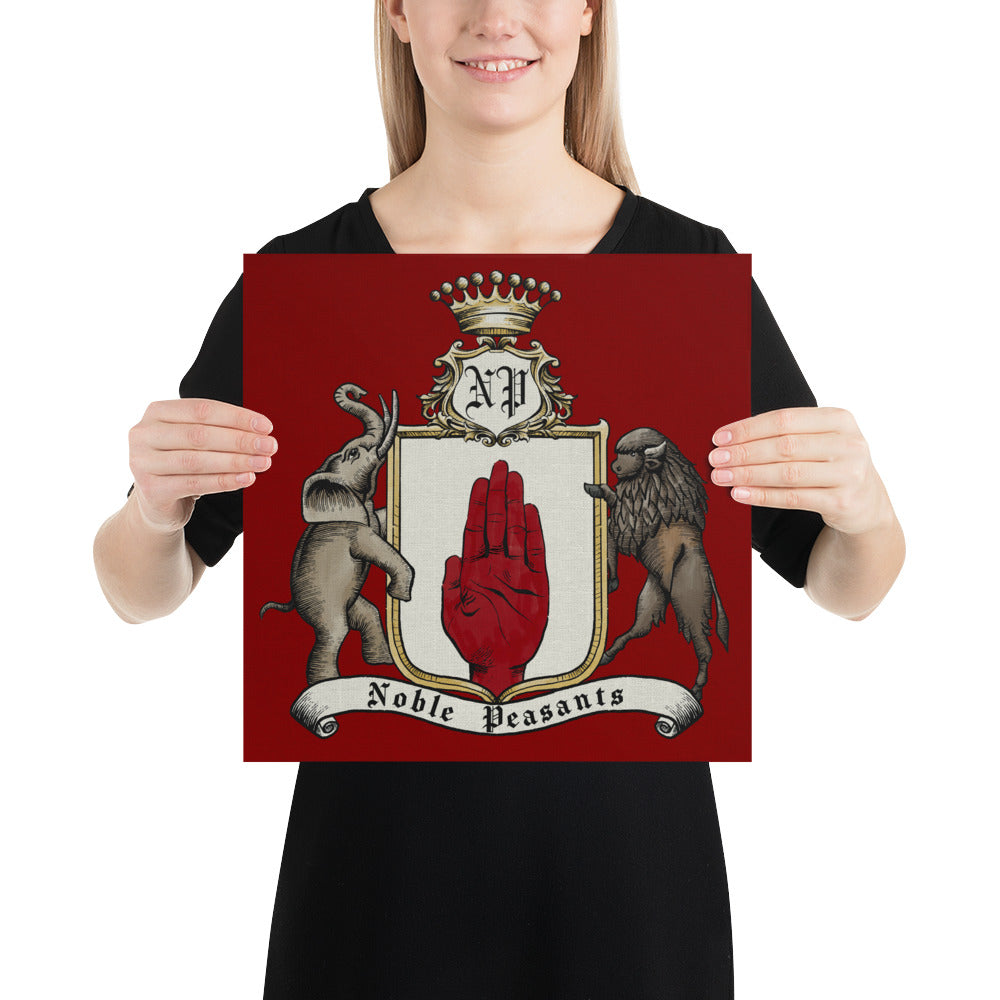 Noble Peasants Crest Photo Paper Poster