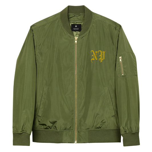 Noble Peasants Gold Leaf Premium Bomber Jacket