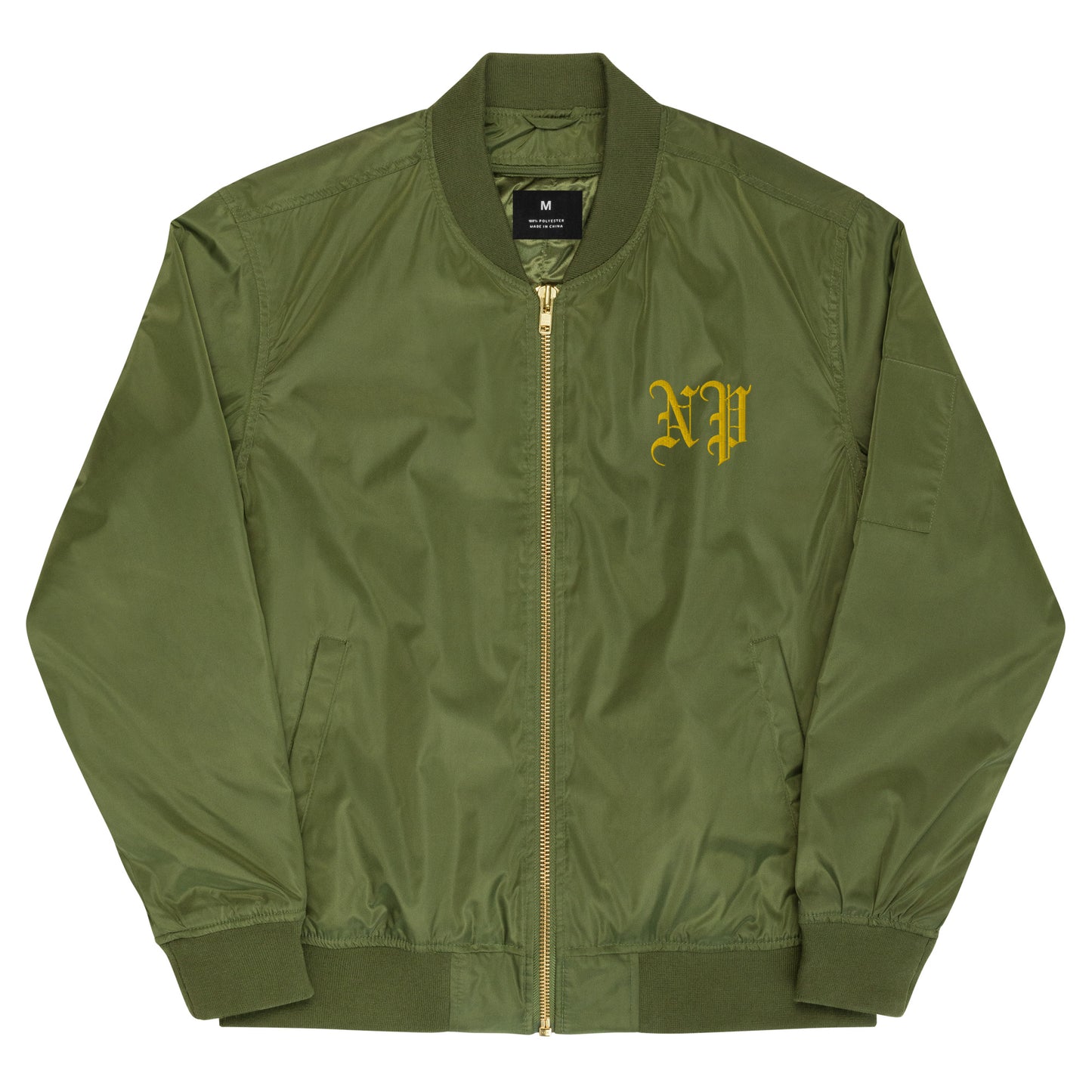 Noble Peasants Gold Leaf Premium Bomber Jacket