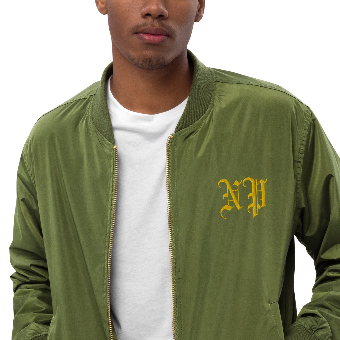 Noble Peasants Gold Leaf Premium Bomber Jacket