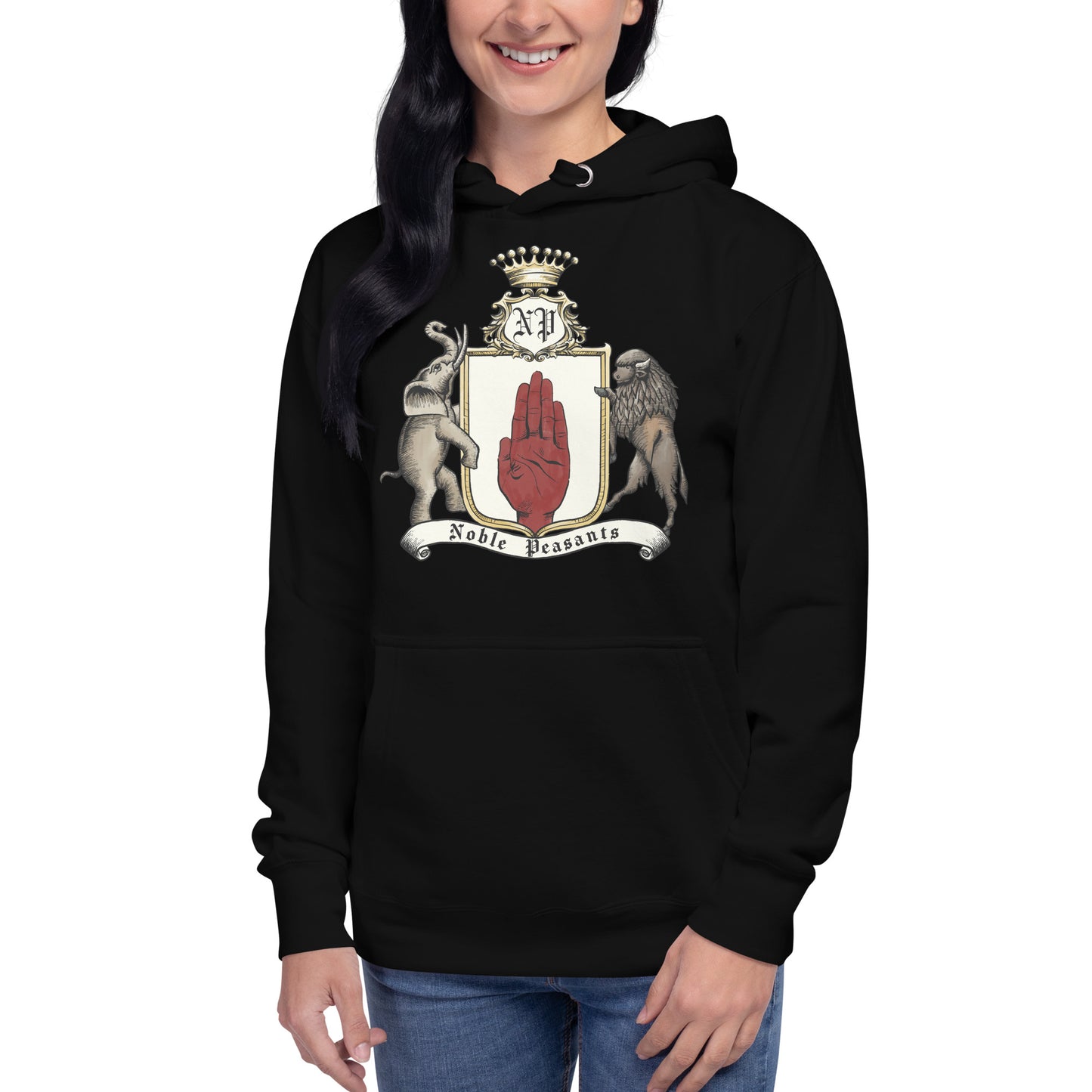 Noble Peasants Crest Unisex Hoodie