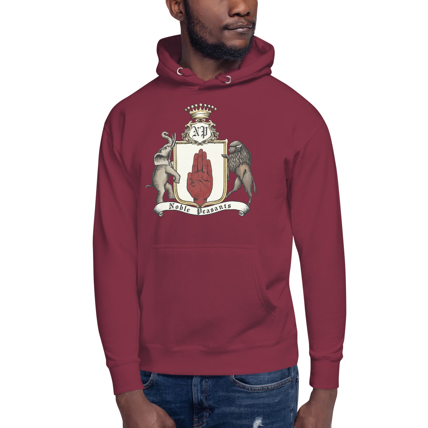 Noble Peasants Crest Unisex Hoodie